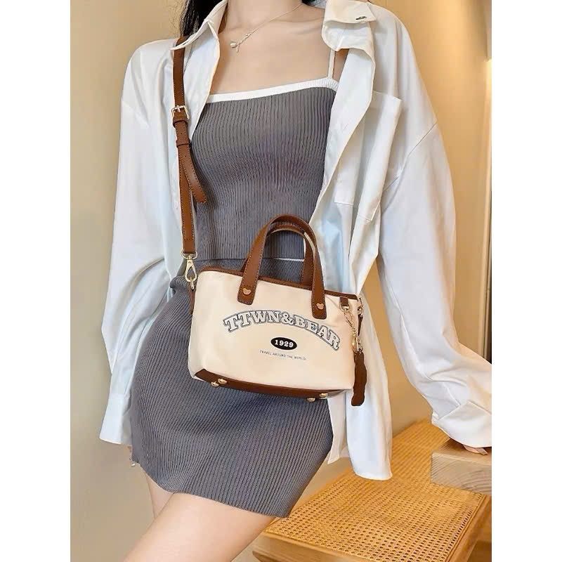 Túi tote vải TTWN BEAR & GUOO BEAR Chính hãng