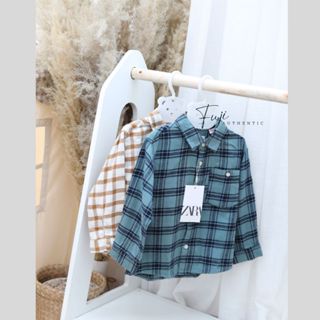 Áo sơ mi ZARA AUTH cho trẻ em áo dài tay thu đông bé trai 1 tuổi 2 tuổi 3 tuổi 4 tuổi 5 tuổi 6 tuổi - FUJI AUTHENTIC