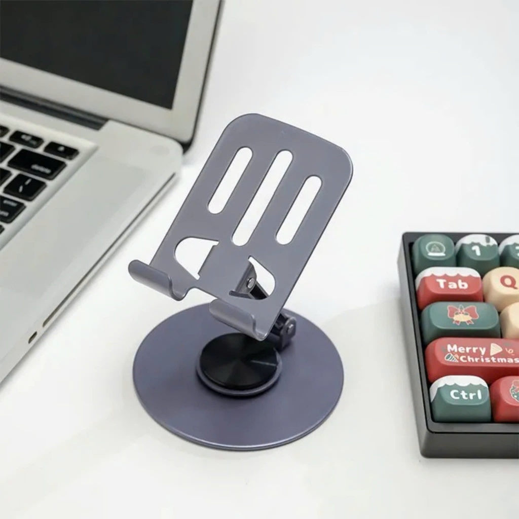 Giá đỡ điện thoại đa năng C-003 xoay 360 độ Chất liệu thép carbon, chịu tải 5kg, Nhỏ gọn - Lỗ Vũ 1, levu01, lovu | BigBuy360 - bigbuy360.vn