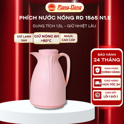 Phích đựng nước nóng 0.9 lít / 1,5 lít Rạng Đông (0940 N1.E / 1565 N1.E)
