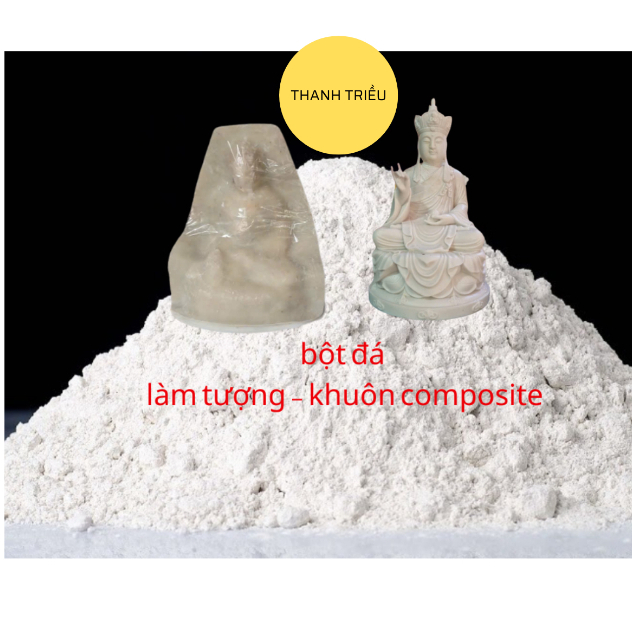 Bột pha nhựa Polyester làm tượng - khuôn Composite
