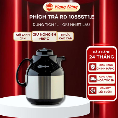 Phích trà 1 lít Rạng Đông cao cấp RD 1055ST1.E