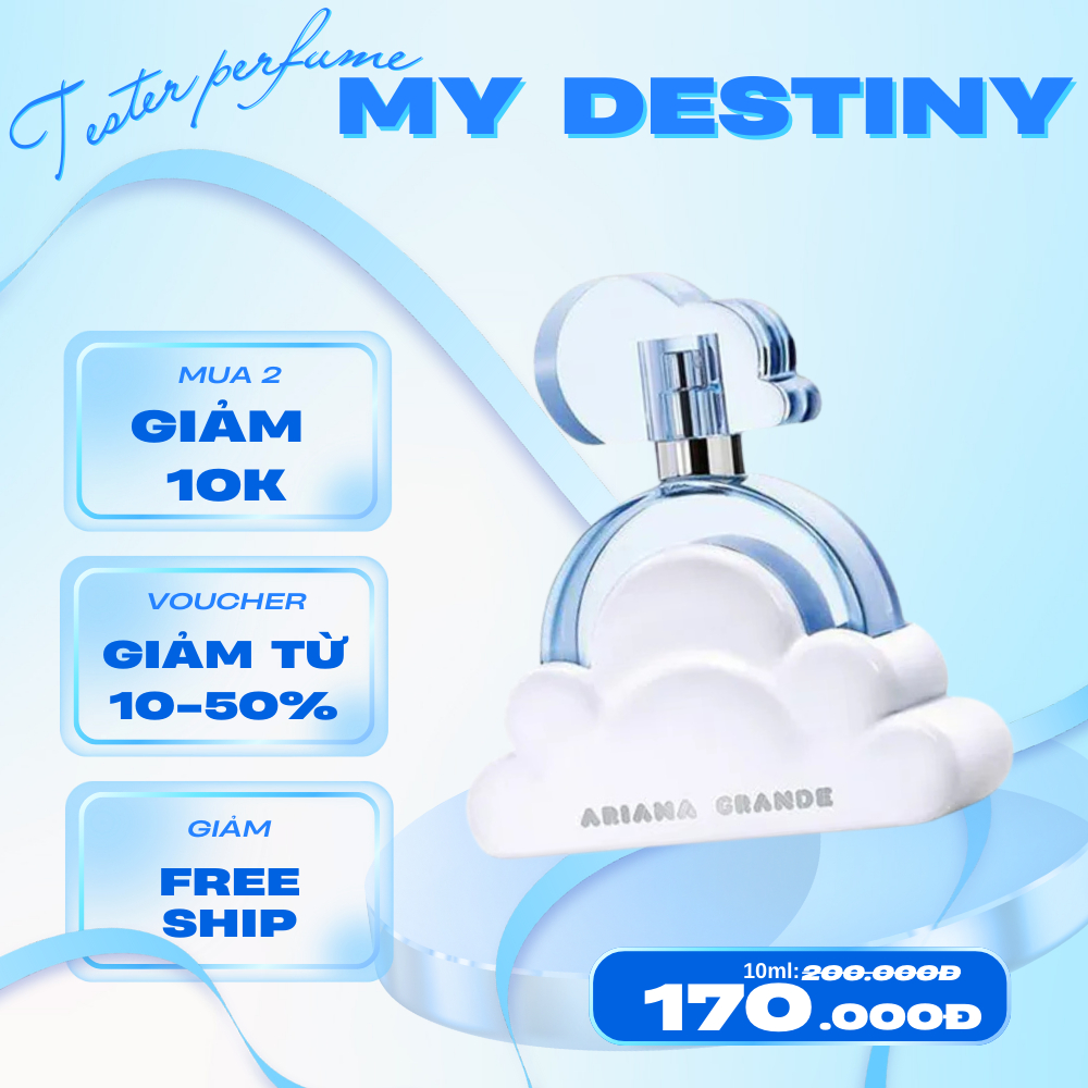 Nước hoa Cloud Ariana Grande EDP 2ml/5ml/10ml Mʏ.Dᴇsᴛɪɴʏ_