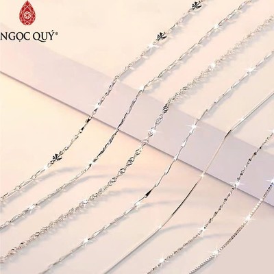 Dây chuyên S925 nữ dài 45cm - Ngọc Quý