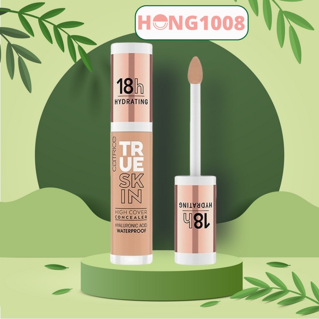 Kem che khuyết điểm Catrice True Skin High Cover Concealer 18H 30ml Làn da hoàn hảo Hong1008