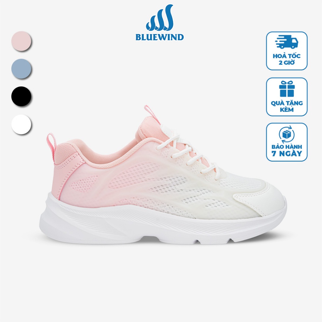 Giày Thể Thao Nữ Siêu Nhẹ BLUEWIND Đế Êm Mềm Trẻ Trung, Năng Động Dễ Phối Đồ 68876