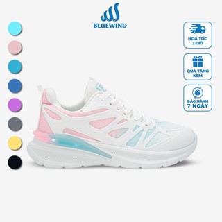 [TĂNG SIZE] Giày Thể Thao Nữ BLUEWIND Đế Cao 4cm Êm Mềm, Dáng Basic Dễ Phối Đồ 68377