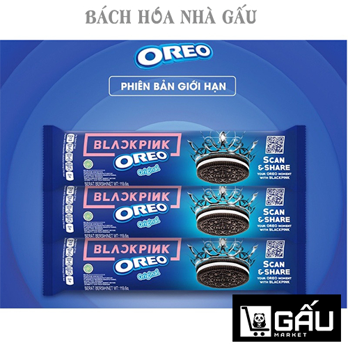 Bánh Quy Nhân Kem Vani Oreo