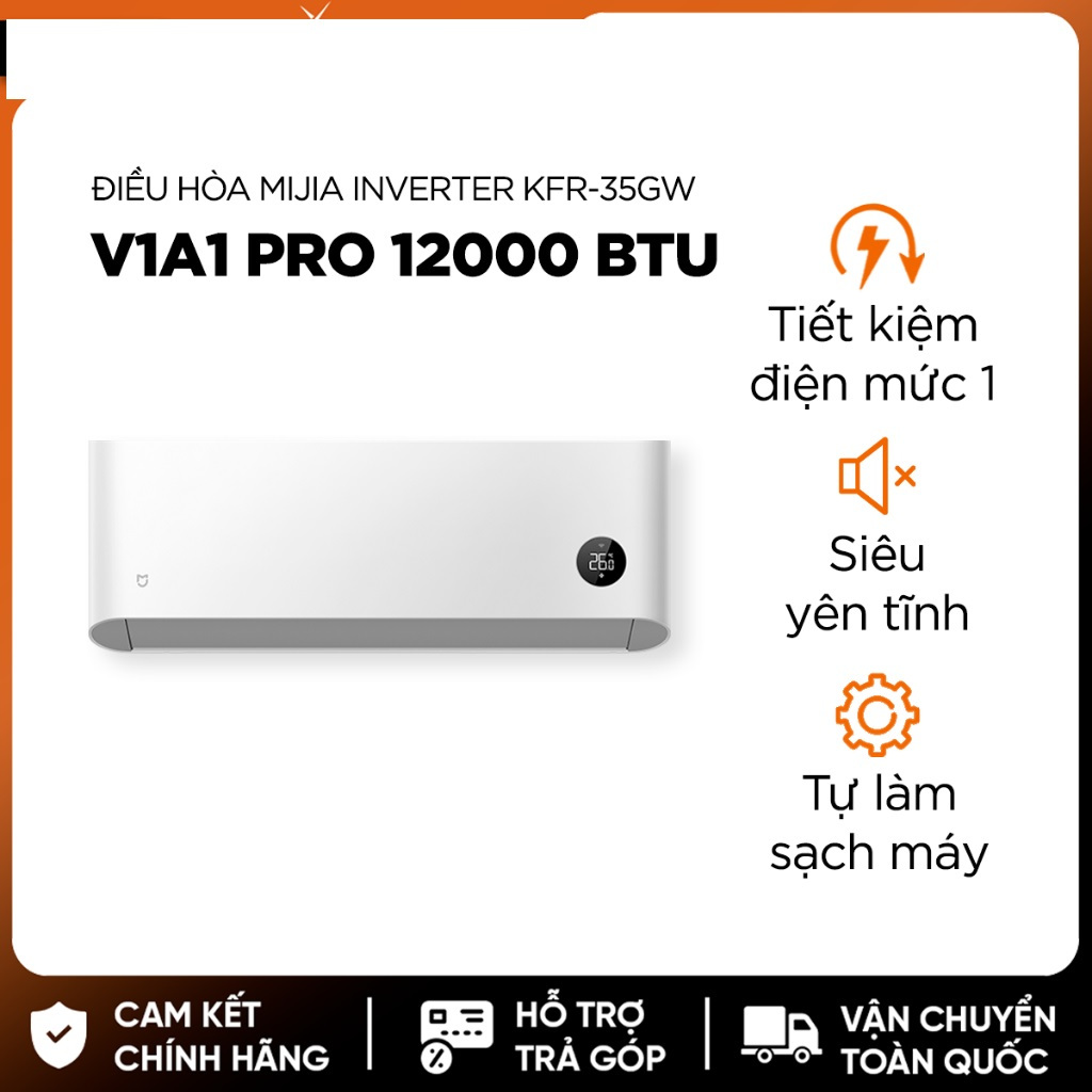 Điều hoà (máy lạnh) 2 chiều Xiaomi Mijia Inverter KFR-35GW / V1A1 Pro /Mijia Inverter KFR-35GW/M3A1 