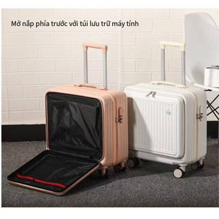  Tạo Tác Mở Vali Trước Khi Sáng Tạo18Inch Dành Cho Doanh Nhân Hộp Đựng Mật Khẩu Nhẹ Hộp Đựng Xe Đẩy Nhỏ20 