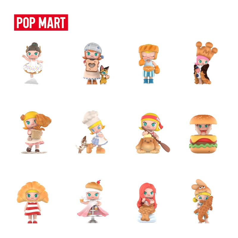 POP MART MOLLY Carb-Lover Series Figures Blind Box-Whole set