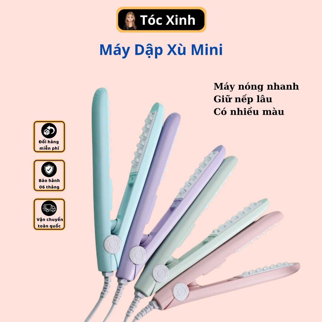 Máy Dập Phồng Chân Tóc- Máy Dập Xù Tóc Mini 02