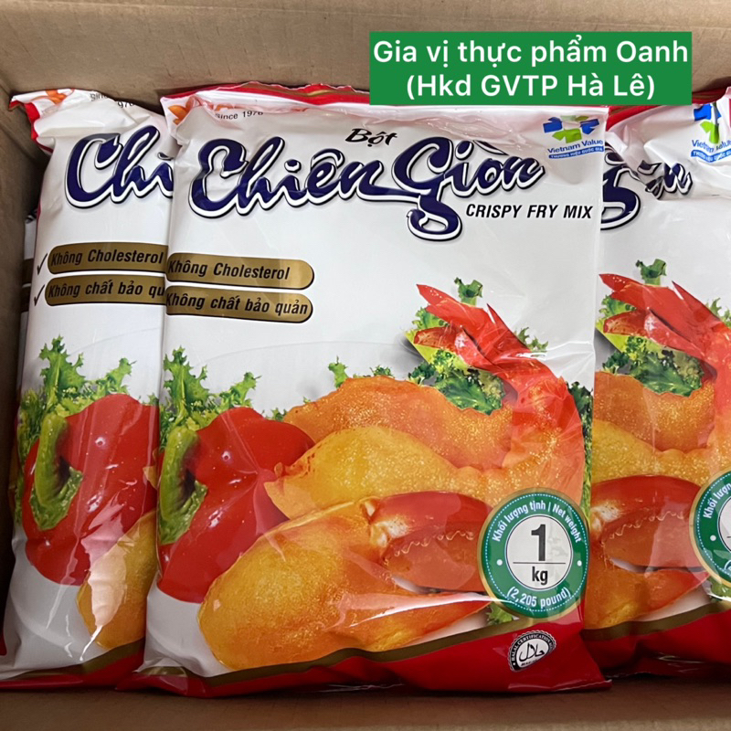 [chay/mặn] Bột chiên giòn đỏ Tài Ký (1Kg)