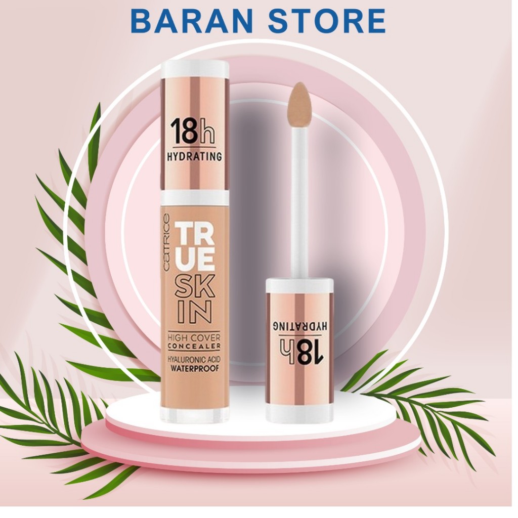 Kem che khuyết điểm Catrice True Skin High Cover Concealer 18H 30ml Làn da hoàn hảo Baran Shop