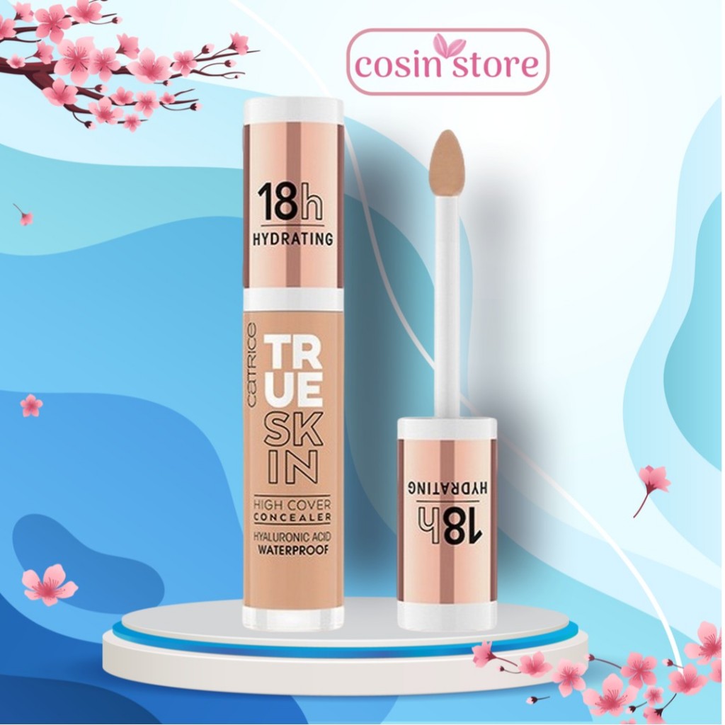 Kem che khuyết điểm Catrice True Skin High Cover Concealer 18h Bí quyết làn da hoàn hảo Cosin Store
