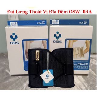 Đai Hỗ Trợ Cột Sống Lưng OSIS Hàn Quốc Hỗ Trợ Đau Lưng Thoát Vị Đĩa Đệm