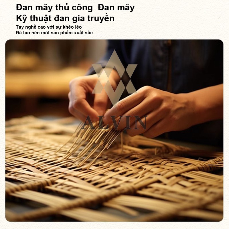 ALVIN ghế lười mây Thư Giãn Ghế Bập Bênh Đôi Có Gác Chân, Ghế Sofa Lười Khung Thếp,Nghề mây tre đan | BigBuy360 - bigbuy360.vn