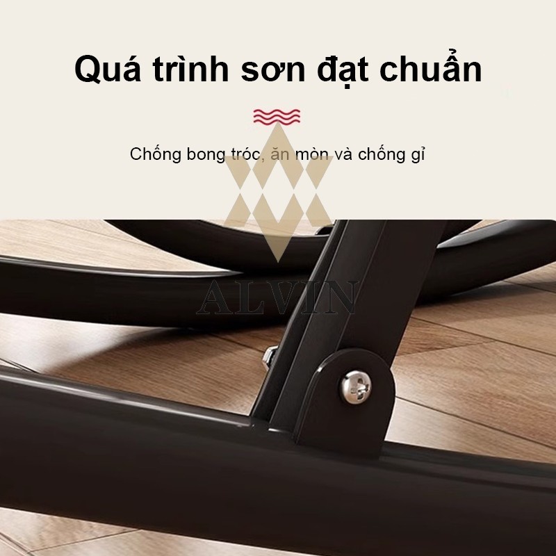 ALVIN ghế lười mây Thư Giãn Ghế Bập Bênh Đôi Có Gác Chân, Ghế Sofa Lười Khung Thếp,Nghề mây tre đan | BigBuy360 - bigbuy360.vn