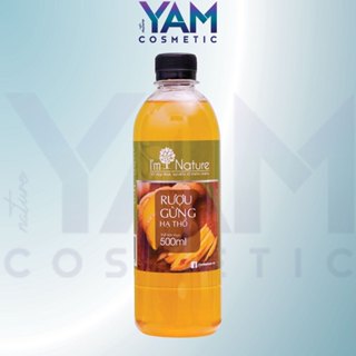 Rượu Gừng Hạ Thổ I'm Nature Giúp Giảm Mỡ Sau Sinh - Đánh Gió - Phòng Ngừa Cảm Cúm Chai 500ml