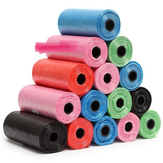Combo Cuộn Túi Nilon Dọn Phân, hốt phân Chó Mèo (cuộn 20 túi)