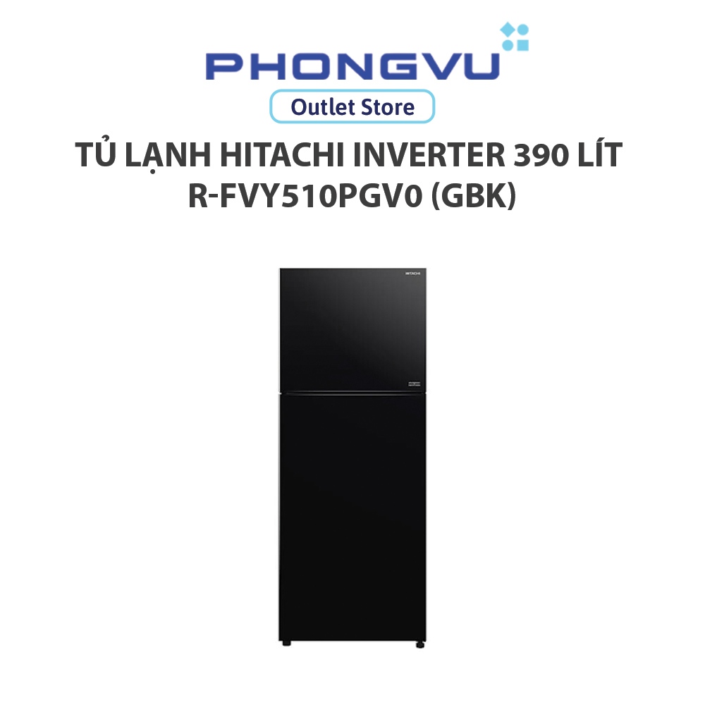 Tủ lạnh Hitachi Inverter 390 lít R-FVY510PGV0 (GBK) - Bảo hành 12 tháng