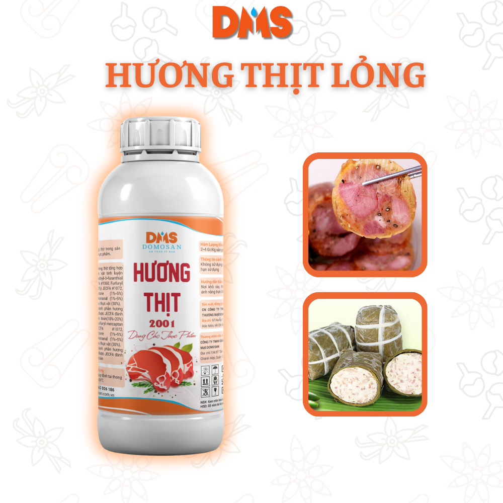 1 lít Hương Thịt Lỏng 2001- giúp giò chả,chả lụa thơm ngon