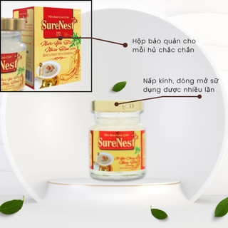 Yến Sào Nguyên Chất NHÂN SÂM 15% SURENEST, 1 Hủ