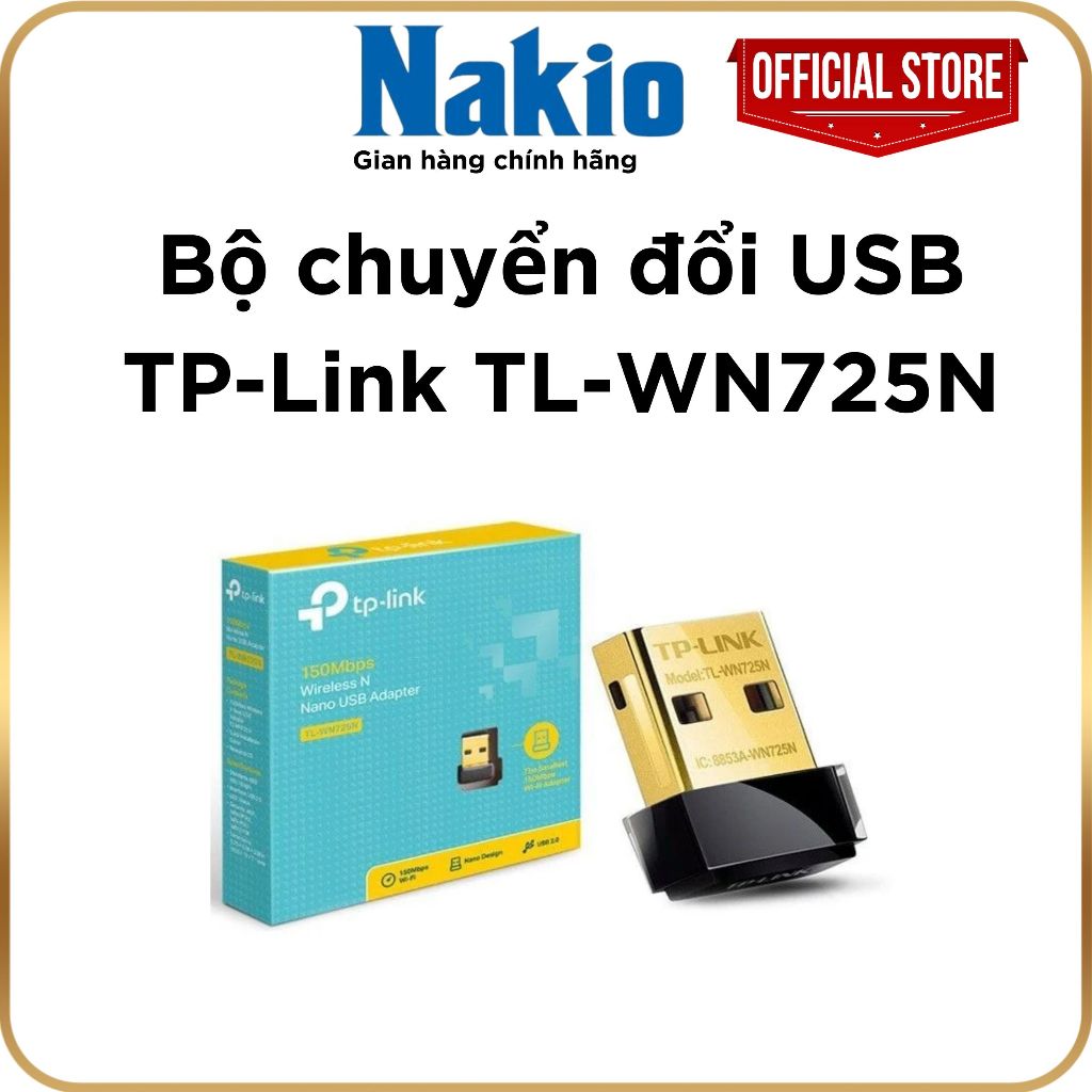 Bộ chuyển đổi USB TP-Link TL-WN725N