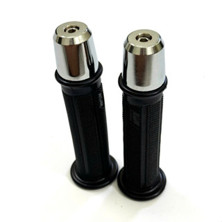 Bao tay TBT + Gù tạ inox 304 ( Loại trơn ) nặng 400 Gram gắn xe máy thông dụng giúp đầm chắc tay lái