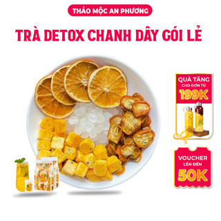 (Giá Sỉ) Trà Detox Chanh Dây Kim Quất Triệu Lộ Tư (Gói Lẻ) Đẹp Da, Mát Gan, Thanh Nhiệt Cơ Thể