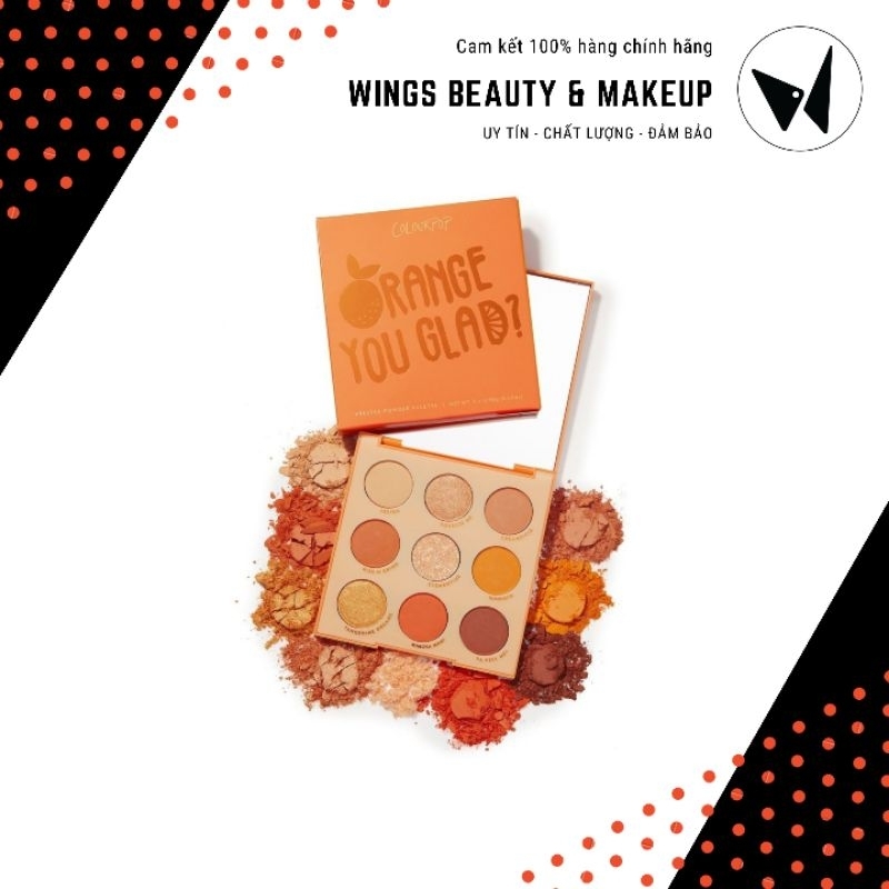 COLOURPOP - Bảng phấn mắt Orange You Glad