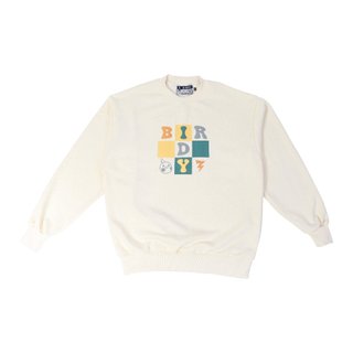 Áo Sweater unisex nam nữ Nỉ -  BIRDY - TIC TAC TOE RESTRICTED