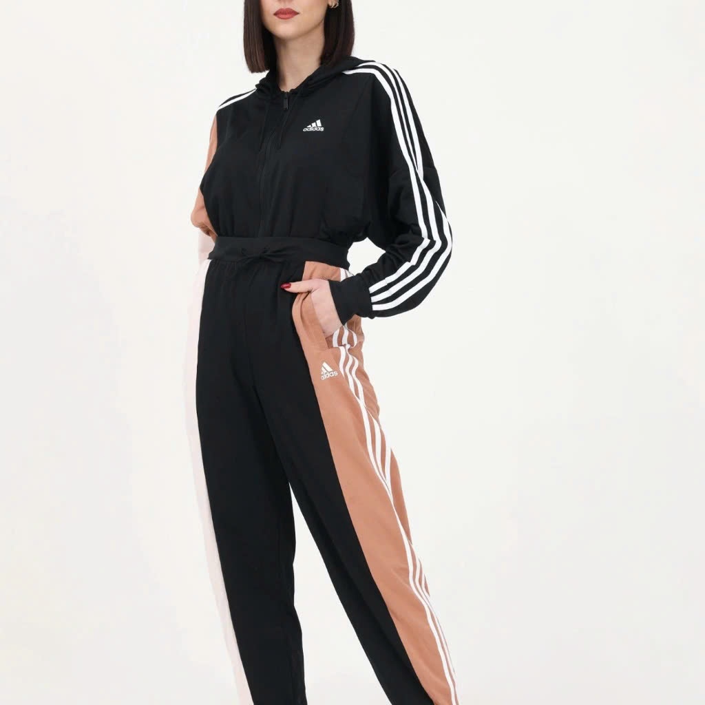 [ Auth] Áo Khoác Thể Thao Nữ Das Women 3stripe Jacket Chất liệu thun Poly Co Giản thể thao, thiết kế