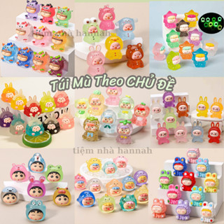 Charm Túi Mù Tự Xé May Mắn - Mô Hình Đồ Chơi Mini Có Phát Sáng, DIY, Túi Kẹo May Mắn