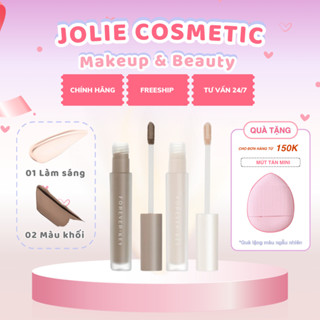  FOREVER KEY Tạo Khối Kem Bắt Sáng Forever Key Dạng Lỏng Refining Concealer Liquid Tự Nhiên Dễ tán Bền màu 3.5g 