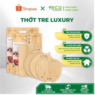 Thớt tre Eco kháng khuẩn Thương Hiệu BG HOME, 100 % gỗ tre tự nhiên xuất khẩu an toàn VSTP