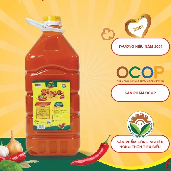 Tương ớt can 4,8kg - Tương Việt Hoa Sen