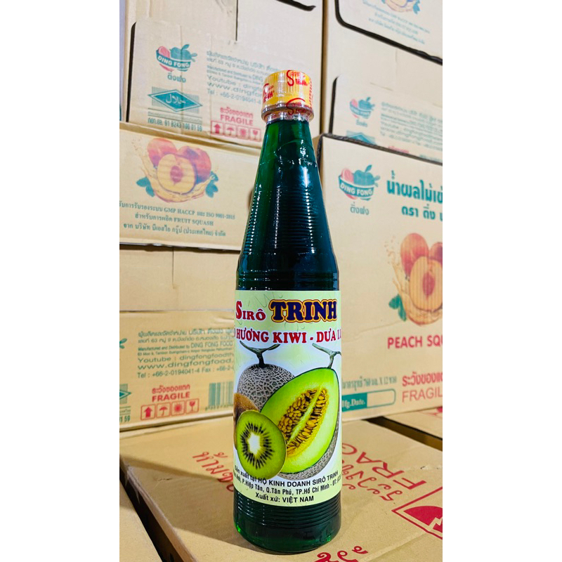 Siro Trinh kiwi dưa lưới 600ml