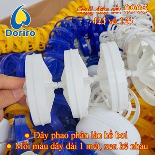 Dây phao phân làn hồ bơi, dài 25 mét HOẶC CHIỀU DÀI THEO YÊU CẪU CỦA KHÁCH, dây xuyên tâm bằng ny-long hoặc bằng thép