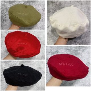  MŨ NỒI  MŨ BERET CHO NỮ GIÁ RẺ 