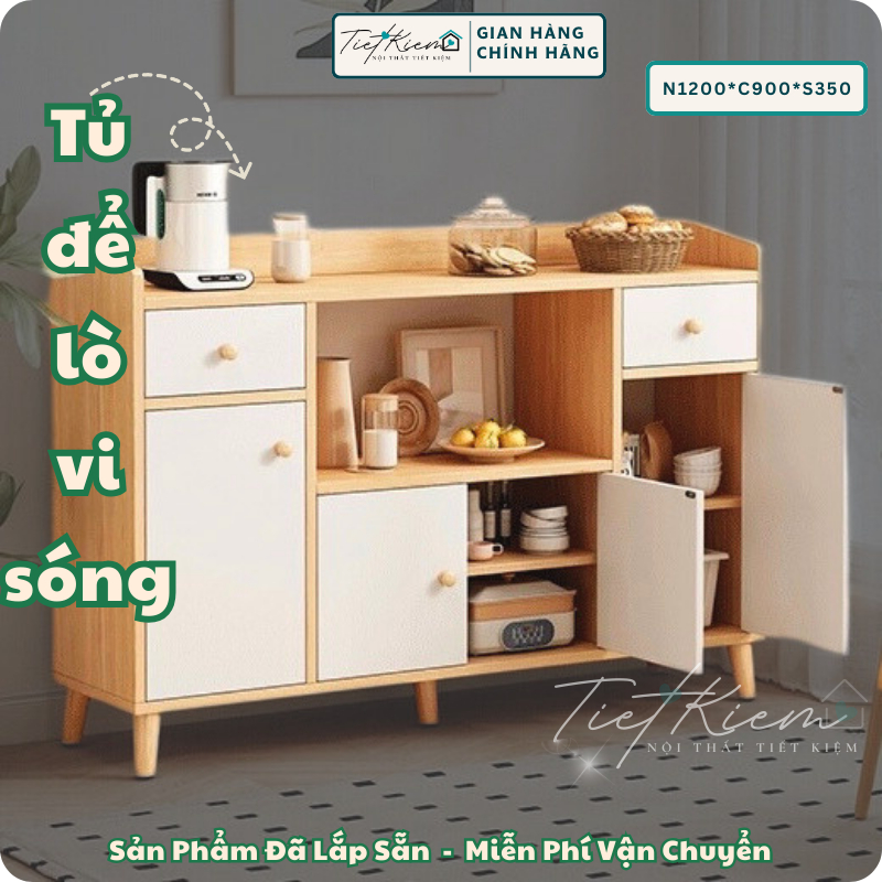 Tủ nhà bếp để lò vi sóng Nội Thất Tiết Kiệm tu.bep.30