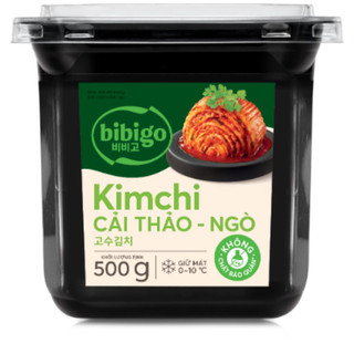 Kim Chi Cải Thảo Bibigo 500g ( gồm có 3 loại: Chay, mặn, ngò)