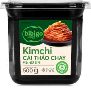 Kim Chi Cải Thảo Bibigo 500g ( gồm có 3 loại: Chay, mặn, ngò)