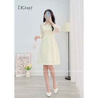 Váy be thiết kế phối ren ngực V247