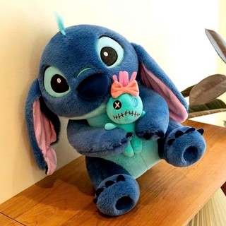 Gấu bông Stich ôm vịt hàng QC cao cấp lông mềm mịn