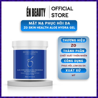 Mặt Nạ Zo Aloe Hydra Massage Gel And Masque (450ml) Mặt Nạ Đắp Dạng Gel Dưỡng Da, Cấp Ẩm, Phục Hồi Da Siêu Đỉnh