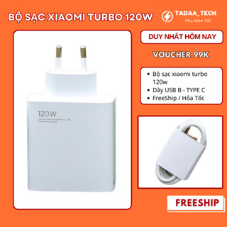 Bộ sạc Xiaomi Sạc 120W Sạc Nhanh Tăng Áp Cho Xiaomi 14/13/ 12Pro Lite Redmi Note K70/K60/K50/12/11Pro...