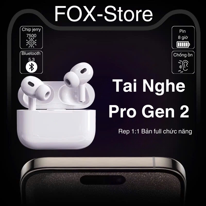 Tai Nghe Bluetooth Không Dây AlPro 2 Mới Cao Cấp pin 8H Định Vị Đổi Tên Dùng Cho Mọi Dòng Máy Bảo Hà