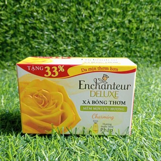 Xà bông enchanteur 90g tặng 33% = 120g.giá ko đổi