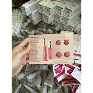 [Sample 4 ô x 0.5mL] Mẫu thử son và má hồng Rare Beauty tặng kèm mút tán mini